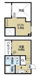 cordial上小田井の物件間取画像